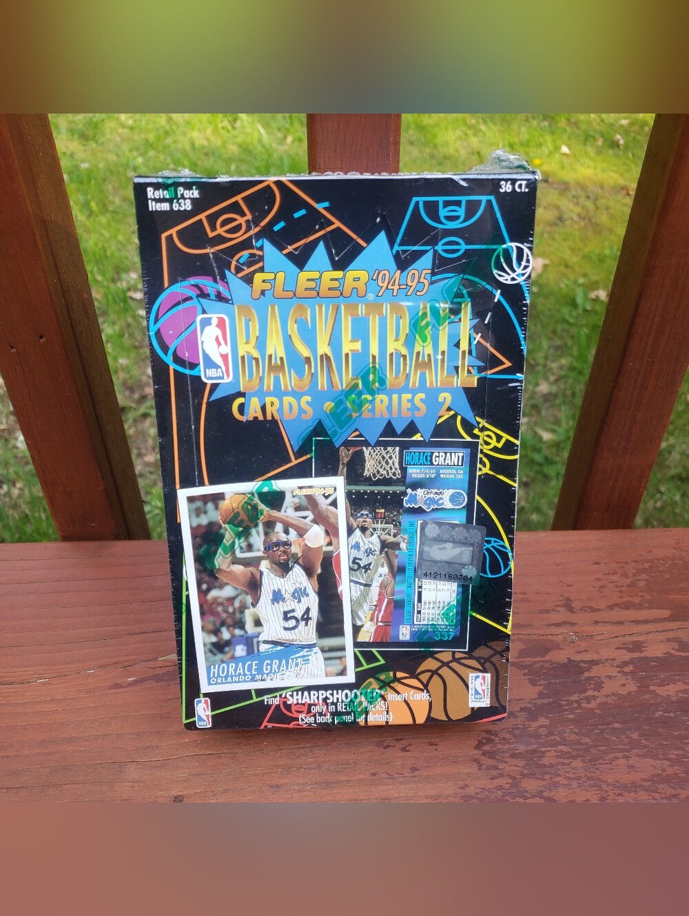 1994-95 FLEER NBA Basketball Series 2 Basketball Cards - Sealed - 36 CT.